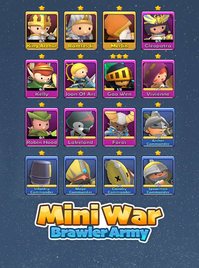 Play Mini War: Brawler Army Online