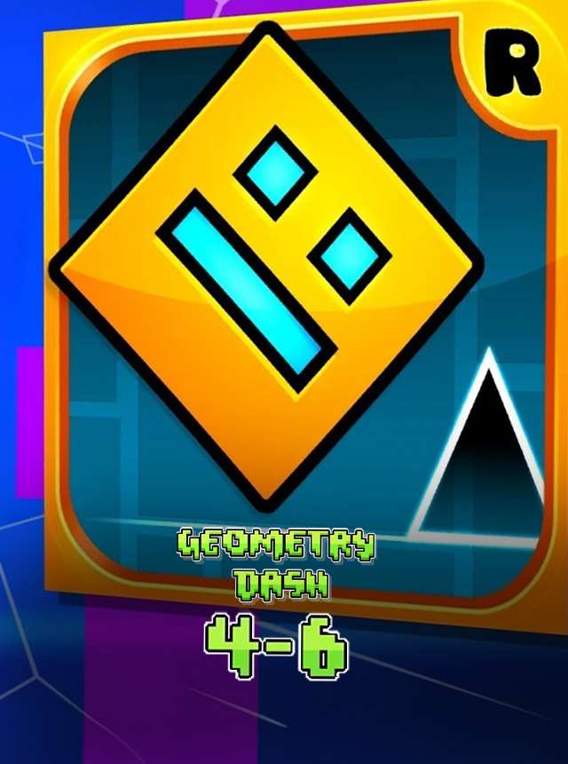 Play Geometry Dash Level 4-6 Online