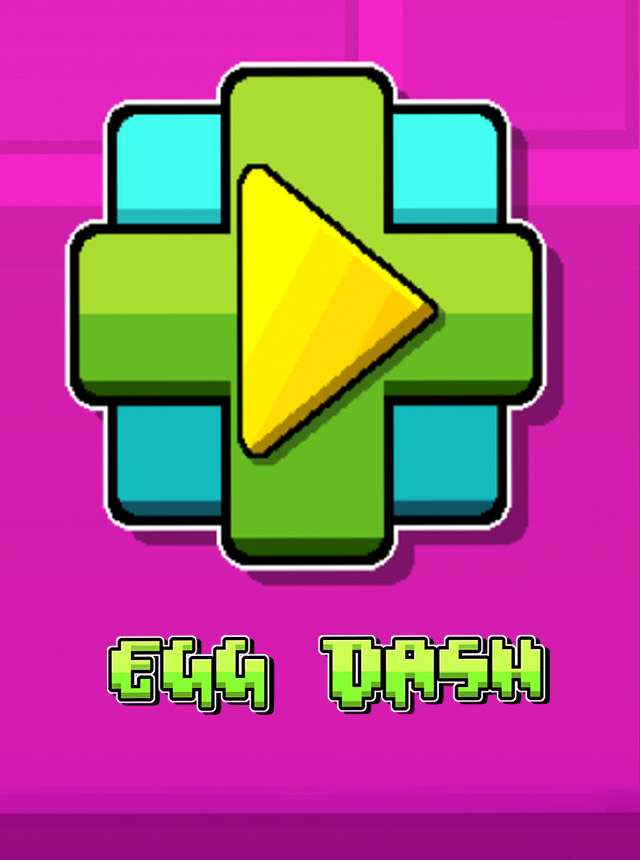 Play Geometry Egg Dash Online