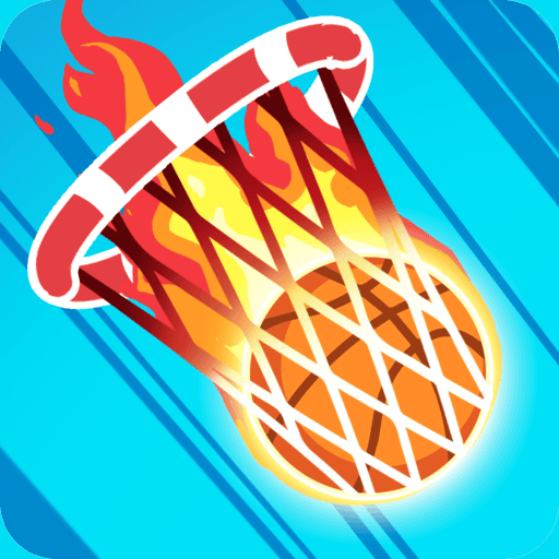 Play On fire : basketball shots Online