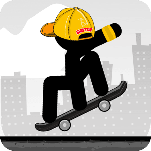 Play Stickman Skate : 360 Epic City Online