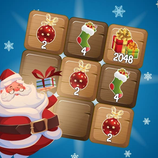 Play 2048 Christmas Spirit Online